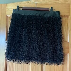 TCEC Black Embellished Mini Skirt Cocktail